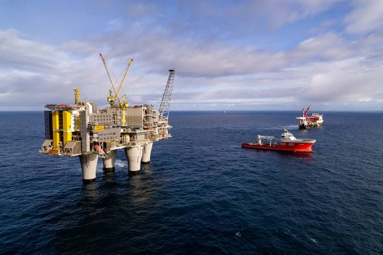 The Troll A platform, offshore Norway. Source: Øyvind_Gravås_and_Espen_Rønnevik, from Equinor.