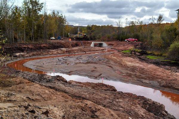 Fall 2013: Underway: Phase Two of Partridge Creek at south Washington St. (Photo: EPA)