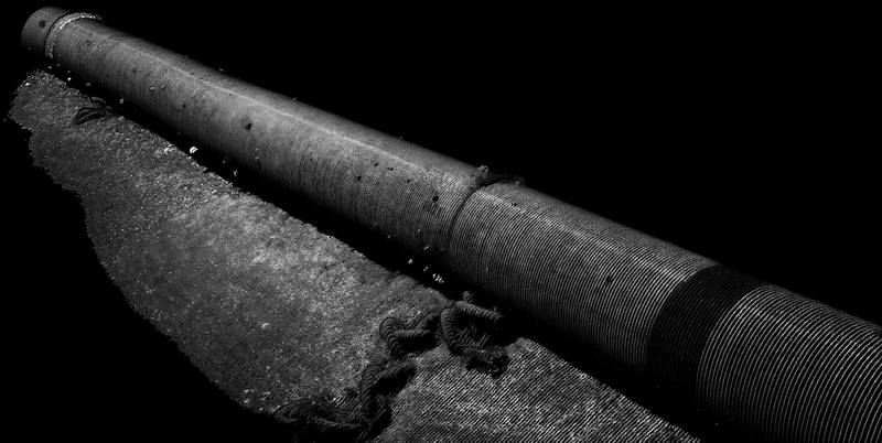 Voyis laser data of a subsea pipeline. Image courtesy Voyis