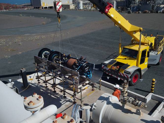 Woodside will deploy Halfwave’s ultra-wideband acoustic resonance technology: the two new inspections will be carried out in 2019 (Photo: Halfwave)