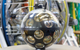 Also known as a ‘Cherenkov Light Sensor’ a DOM is a 17 inch diameter pressure resistant glass sphere equipped with 31 photomultiplier tubes (courtesy of Nikhef)
