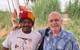 The author with one of the Nile River cruise boat crew. Image courtesy T. Nelson Thompson