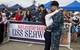 Cmdr. Jeff Bierley, commanding officer of the fast-attack submarine USS Seawolf, from Birmingham, Alabama, kisses his wife after the boat returns home to Naval Base Kitsap-Bremerton, following a six-month deployment. (U.S. Navy photo by Amanda R. Gray)