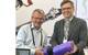 Blue Logic's COO, Helge Sverre Eide & Hydromea's CEO, Igor Martin (Source: Hydromea)