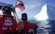 U.S. Coast Guard Cutter Campbell engages In joint Arctic exercises with the Royal Danish Navy vessel HDMS Knud Rasmussen near the Jacobshavn Glacier in West Greenland. U.S. Coast Guard photos by SN Kate Kilroyd
