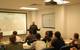 Command, Naval Meteorology and Oceanography Command Deputy Commander and Technical Director speaks to fifteen students at The University of Southern Mississippi at Stennis Space Center, Miss., where they are expected to be the first class in the nation to earn a certification in Unmanned Maritime Systems. (Photo: U.S. Navy)