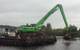 Construction crew removes contaminated sediment from White Lake. (Photo: EPA)