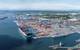 The container terminal at the Port of Gothenburg. Photo: Port of Gothenburg.