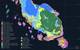 Coral reef habitat map of Ile des Pins, New Caledonia: The Global Reef Expedition resulted in the creation of 65,000 square kilometers of high-resolution coral reef habitat maps —or about one-fifth of the world’s coral reefs. Copyright Khaled bin Sultan Living Oceans Foundation (KSLOF)