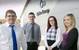 L-R: Craig Fraser, Draughtsman; Jonathan Stalker, Design Engineer; Emma Gibson, Sales Coordinator; and Sherri Cocker, Accounts Coordinator