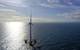 The (current) world’s largest floating offshore wind farm; Kincardine. Sitting off north east Scotland, it has 9.5MW turbines on semisubmersible type foundations moored to the seabed. Photo from Cobra Group.