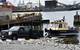 A District vehicle retrieves a survey vessel at the New York District's reconstructed Caven Point Marine Terminal in Jersey City, N.J., June 12, 2018. The new boat ramp enables launching and retrieving craft during all points in the tide cycle. A section of the Hydrogaphic Surveys class was taught aboard survey vessels on the water in New York-New Jersey Harbor. (Photo by James D'Ambrosio)