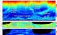 Echogram (top), vertical velocity (middle), and horizontal current speed (bottom) for the first two days of the deployment. (Image: Nortek)