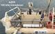 Figure 2: FAST 1 platform prepared for transit to the Minas Passage for deployment (placement of AZFP instrument indicated). (Photo credit: Pittman)