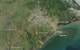 Following days of heavy rain from Hurricane Harvey in August 2017, rivers and bays around the Houston metropolitan area and the Texas coast were full of flood water, which brought muddy, sediment-laden waters inland into the Gulf of Mexico. (Photo: NASA Earth Observatory)