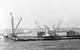 The freighter SS Bluefields was sunk by the German submarine U-576 in July 1942. The wrecks of the two ships were discovered in 2014 off Cape Hattaras, North Carolina, only 240 yards apart. (Credit: Mariners' Museum)