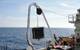 GEOTRACES carousel deployment from vessel. Image: Cortland