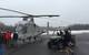 The K-MAX helicopter, seen here with the unmanned UxInterceptor vehicle, can be operated in the manned or unmanned mode, and can lift 6,000 lbs.