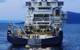 Island Offshore took delivery of Island Victory, a new offshore installation vessel, at VARD Langsten today. Photo: Island Offshore/ Droneinfo