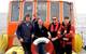 Keith Bichan (center) and some members of the survey team. (Courtesy Keith Bichan, Roving Eye Enterprises.)