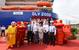 Leaders from McDermott International and Keppel are joined by the vessel's lady sponsor and celebrants during the naming ceremony of the DLV 2000, a high-specification deepwater derrick lay vessel at the Keppel Singmarine Shipyard. (Photo: McDermott)