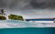 A manta ray swims through the inlet. (Photo credit: Bryant Turffs) 

