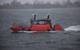 A TUCO Marine support vessel taking part in tracking systems testing in Faaborg, Denmark in December 2019. (Photo: DTU)