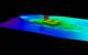 2013 Multi-beam sonar profile view of the shipwreck SS City of Chester (Credit: NOAA Office of Coast Survey NRT6)