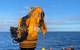The Nortek Signature250 ADCP is deployed during a windfarm site survey undertaken by Partrac off the Orkney Islands, northern Scotland. Partrac chose the instrument because of its ability to provide highly accurate current profiling data out to 200 m, and wave height and direction data up to 150 m. Image courtesy Nortek