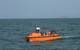 An OceanAlpha M40P Autonomous Survey Vessel is Equipped with Sonar Devices to Study the Chinese White Dolphin Population.  Photo courtesy OceanAlpha
