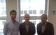 Tore Osvold, Area Sales Manager UNAV, KONGSBERG (left). Bartlomiej Pomierski, Project Manager, Remontowa Shipbuilding (middle), Lars Magnus Torp, Area Sales Manager AUV, KONGSBERG (right).