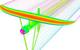 Pressure distribution on the Deep Green power plant made with CFD analysis.