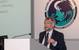 Professor John Watson (University of Aberdeen) and Conference General Chair speaking at the Plenary Session. (Photo courtesy IEEE OES)