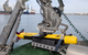 Side profile of KATFISH mounted on Seagull’s Launch & Recovery System
Photo: Kraken Robotics Inc.