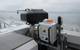 The rapidCAST system on a small survey launch. (Photo: Teledyne Oceanscience)