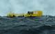 Render of WEDUSEA OceanEnergy OE35 wave energy device, due to launch in UK in summer 2025 (Credit: OceanEnergy)