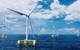 Rendering of a 15MW floating offshore wind substructure SnapWind Float (Credit: SHI)
