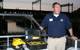 New research vessel for The Maritime Aquarium at Norwalk comes with an underwater ROV (Remotely Operated Vehicle) equipped with cameras that will allow students to explore the bottom of Long Island Sound, shipwrecks in the Sound and more. Shown with Aquarium Educator Colin Thom. (Photo courtesy of the Maritime Aquarium at Norwalk)