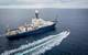 The R/V Roger Revelle pictured at sea for a 10-day commissioning and calibration cruise following its midlife refit. Photo Copyright: Scripps Institution of Oceanography