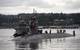 Sailors assigned to the fast-attack submarine USS Seawolf return home to Naval Base Kitsap-Bremerton, following a six-month deployment. (U.S. Navy photo by Amanda R. Gray)