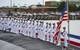 Sailors render a salute during the commissioning ceremony for the Virginia Class Submarine USS Washington (SSN 787) at Naval Station Norfolk. (U.S. Navy photo by Patrick T. Bauer)