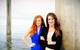Scripps alumnae Amber Jackson and Emily Callahan. (Photo: Theresa Stafford / Black Hand Gallery)