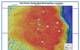 A map showing buoy locations on the reef cap at East Flower Garden Bank. The areas most heavily impacted by the mortality event are near buoys 4, 5 and 6. (Image: NOAA)