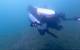 Tethys Robotics’ underwater drone in Lake Zurich during a harbor inspection.  Image courtesy Nortek