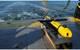 Thayer Mahan owned KATFISH deployed on Offshore Wind Farm survey.  Image courtesy Kraken Robotics