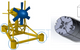 Tidal turbine ballast for fixed offshore tidal turbines