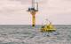 WindSentinel buoy deployed next to the ORE Catapult met mast in the North Sea for a one-month validation & research study.