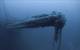 The wooden bowsprit of the Ironton reaches into the clear blue of Lake Huron, a testament to the preservation possible in cold, fresh water of the Great Lakes. Image Credit: NOAA Thunder Bay National Marine Sanctuary, Undersea Vehicles Program UNCW