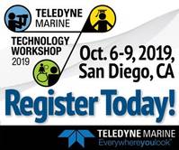 logo of Teledyne Marine Technology Workshop
