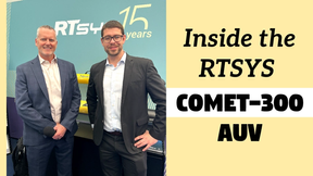 Inside the RTSYS Comet-300 AUV